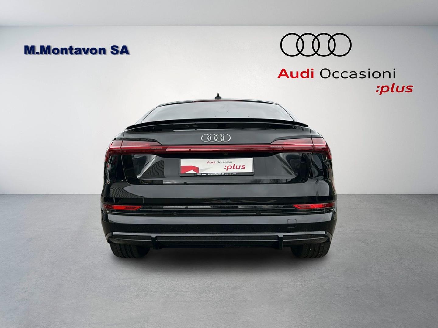 Bild über Audi e-tron Sportback Attraction S line 50 quattro 230,00 kW - for more details contact your dealer