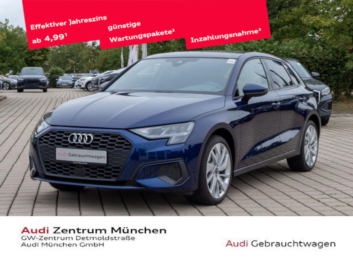 Bild über Audi A3 Sportback 35 TFSI S tronic - für weitere Informationen kontaktieren Sie den Audi Partner
