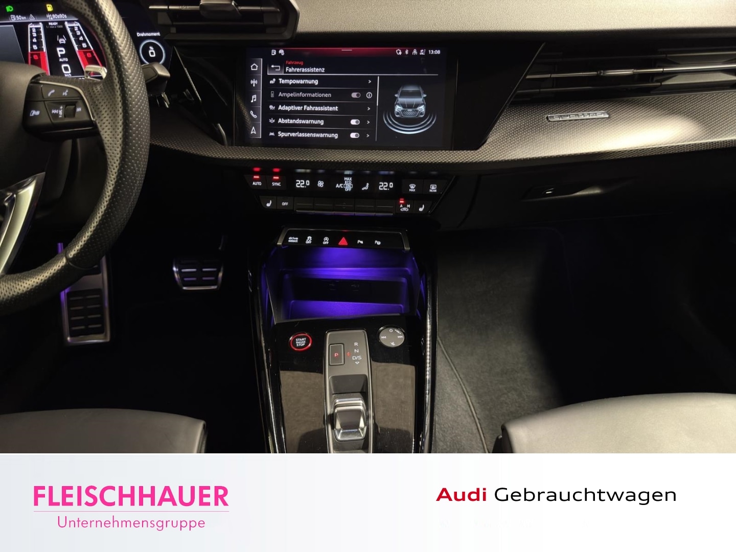 Bild über Audi RS 3 Sportback TFSI quattro S tronic - für weitere Informationen kontaktieren Sie den Audi Partner