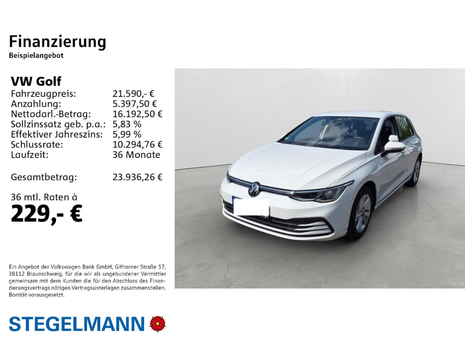 Volkswagen Golf Life