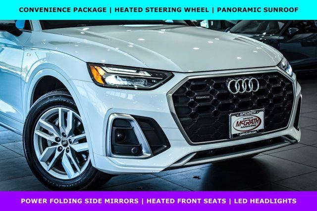 Used 2022 Audi Q5 Premium with VIN WA1GAAFY0N2107358 for sale in Morton Grove, IL