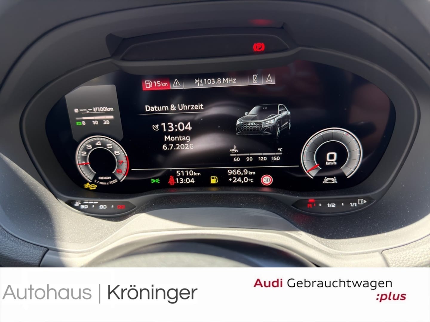 Bild über Audi Q2 advanced 30 TFSI Schaltgetriebe - für weitere Informationen kontaktieren Sie den Audi Partner
