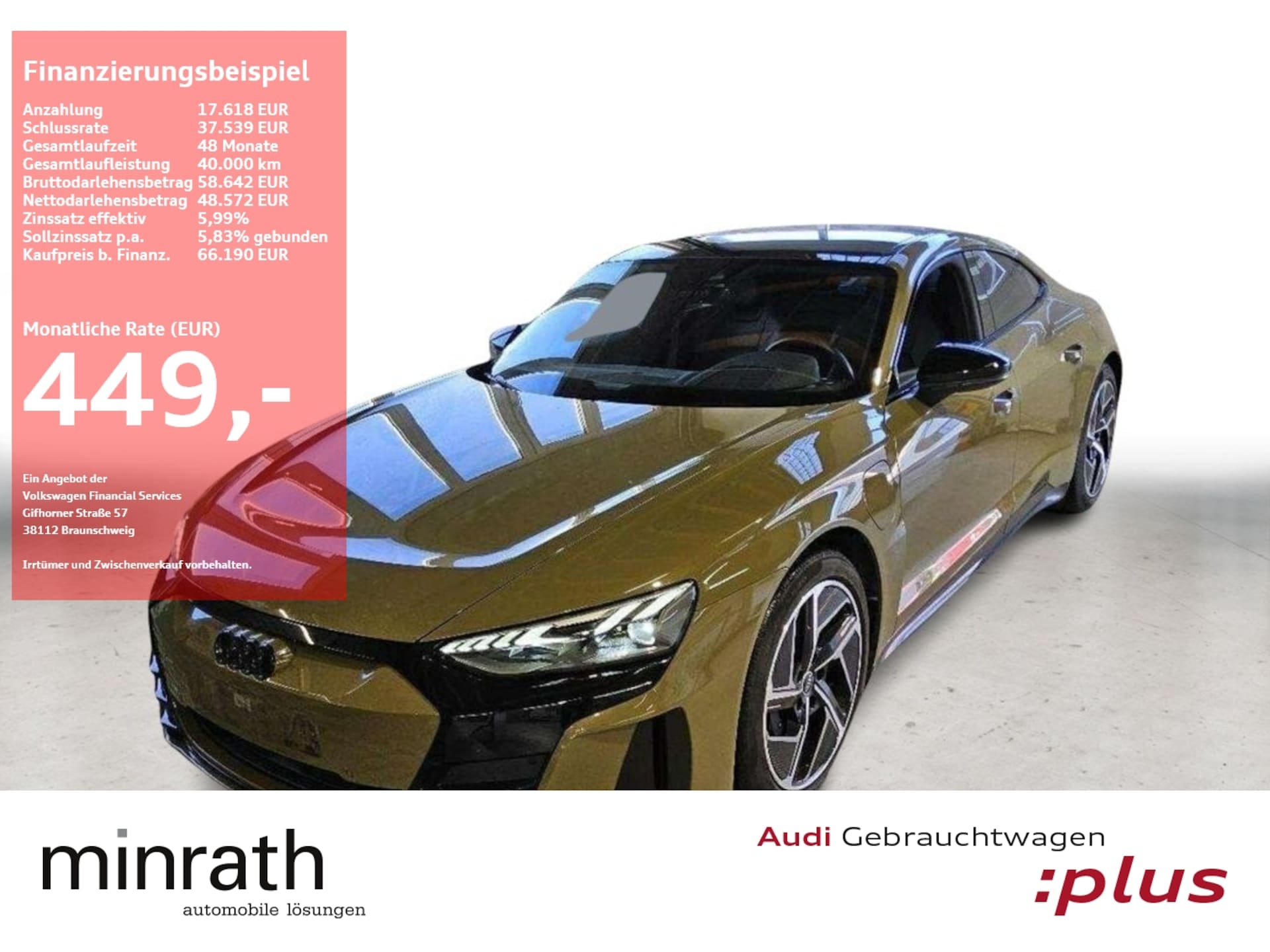 Audi e-tron GT quattro