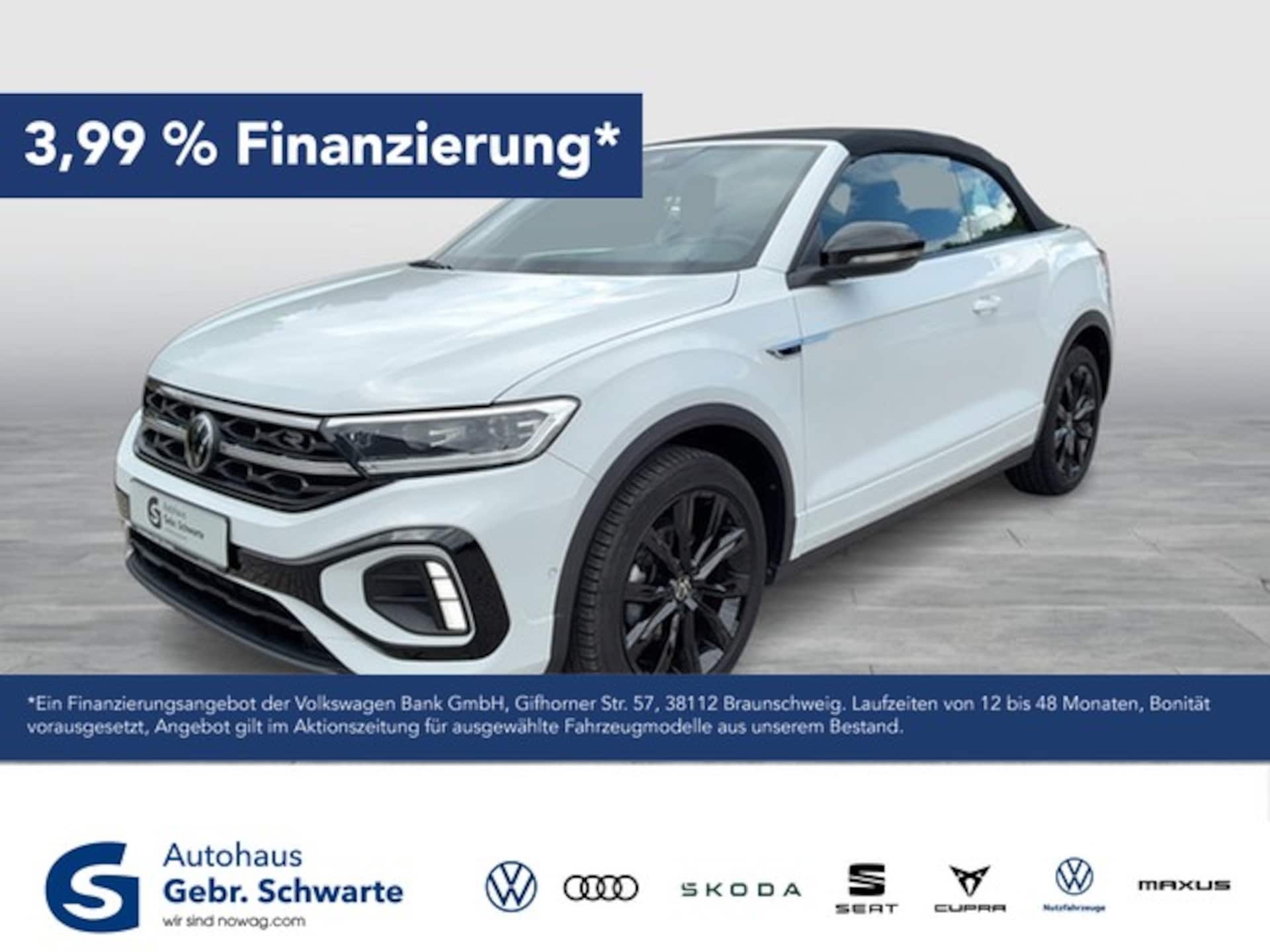 Volkswagen T-Roc Cabriolet — Volkswagen T-Roc Cabriolet T-Roc Cabriolet 1,5 TSI DSG R-Line STANDHEIZG.