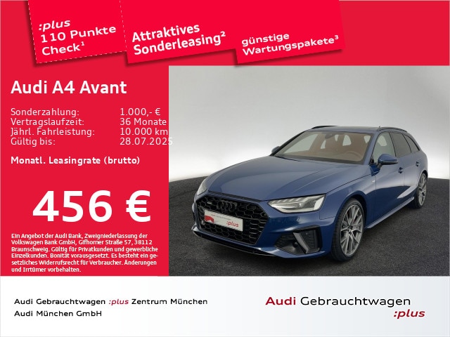 Image about Audi A4 Avant S line 40 TFSI quattro S tronic