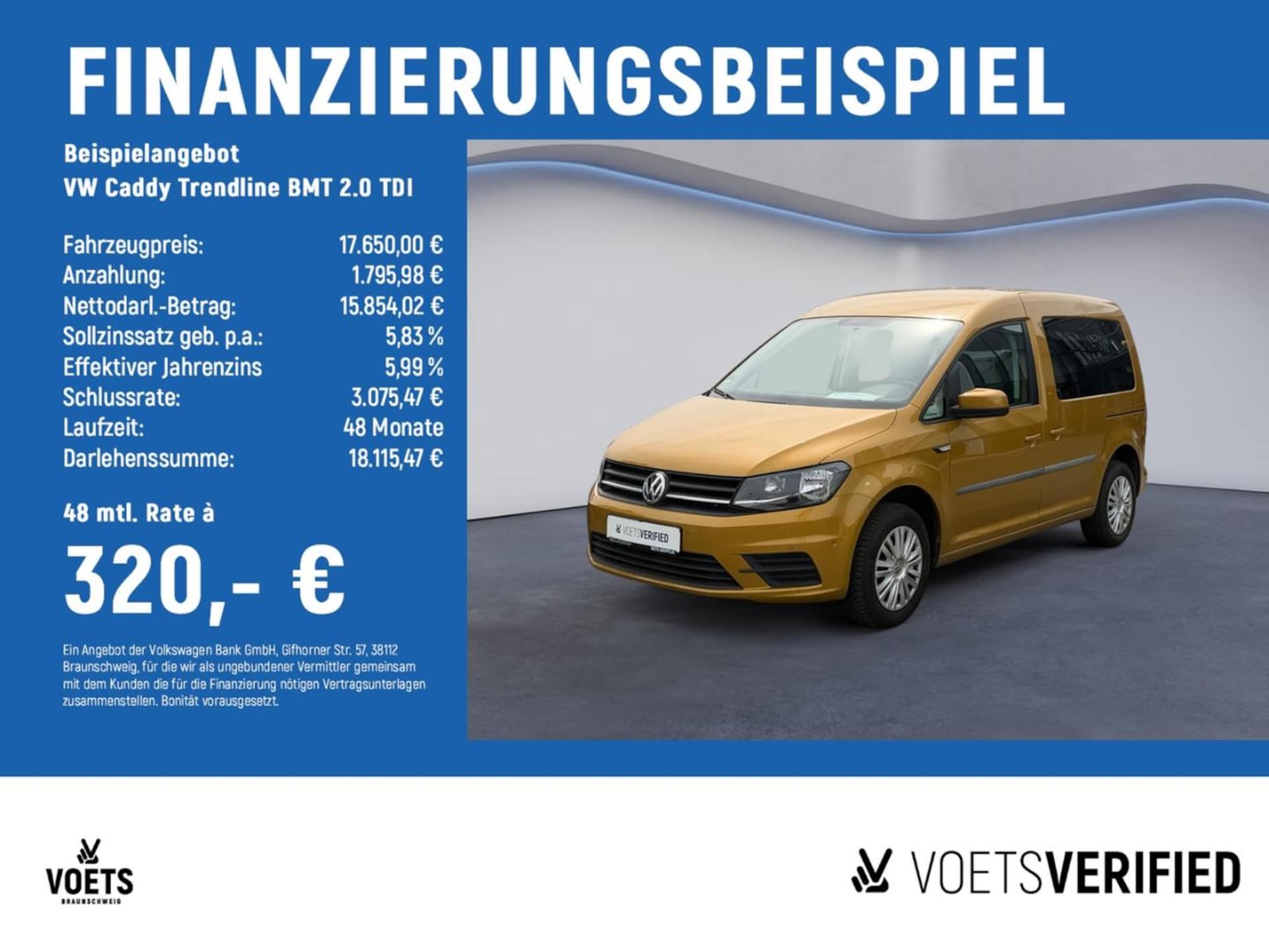 Volkswagen Caddy Trendline