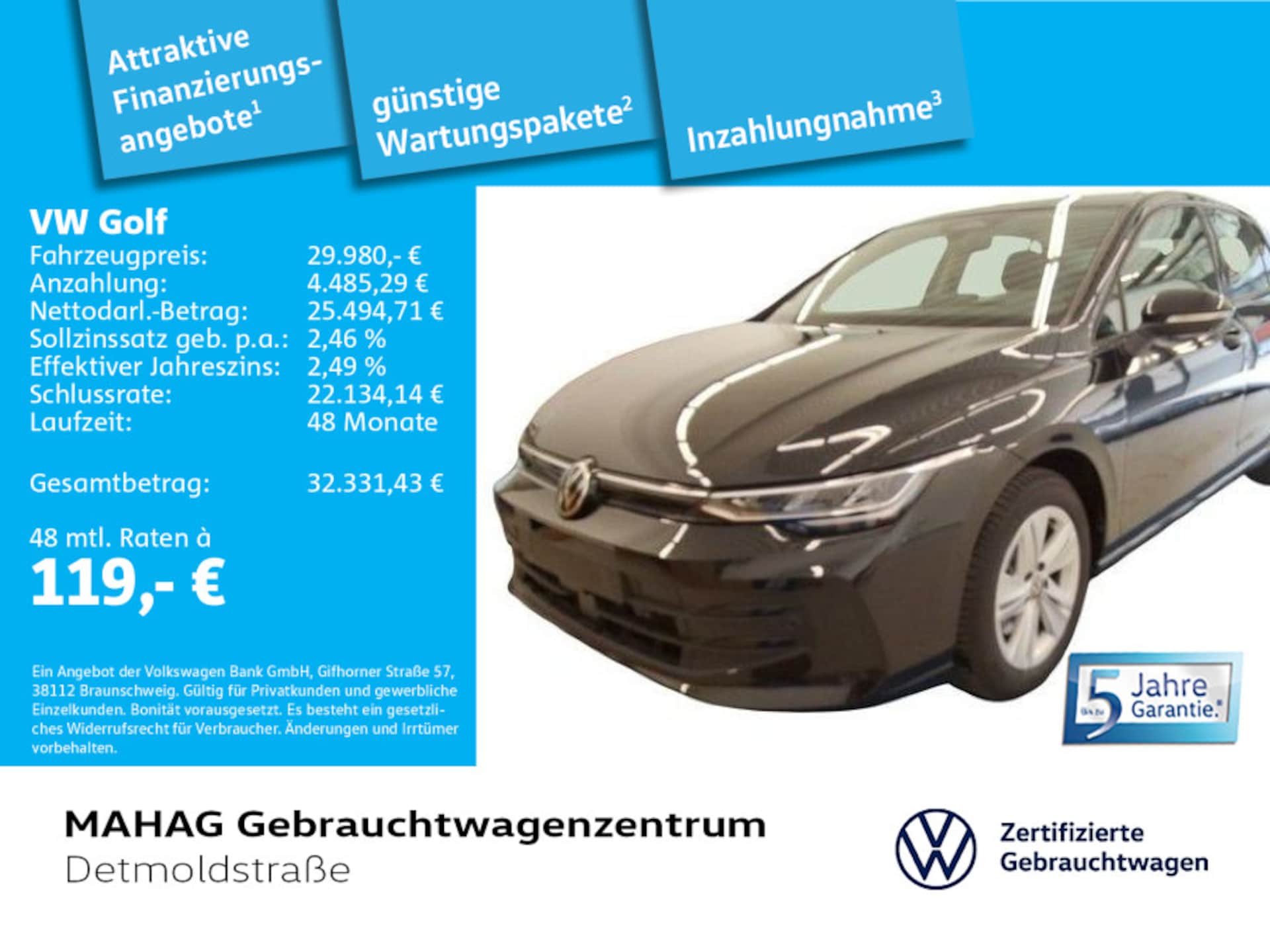Volkswagen Golf Life