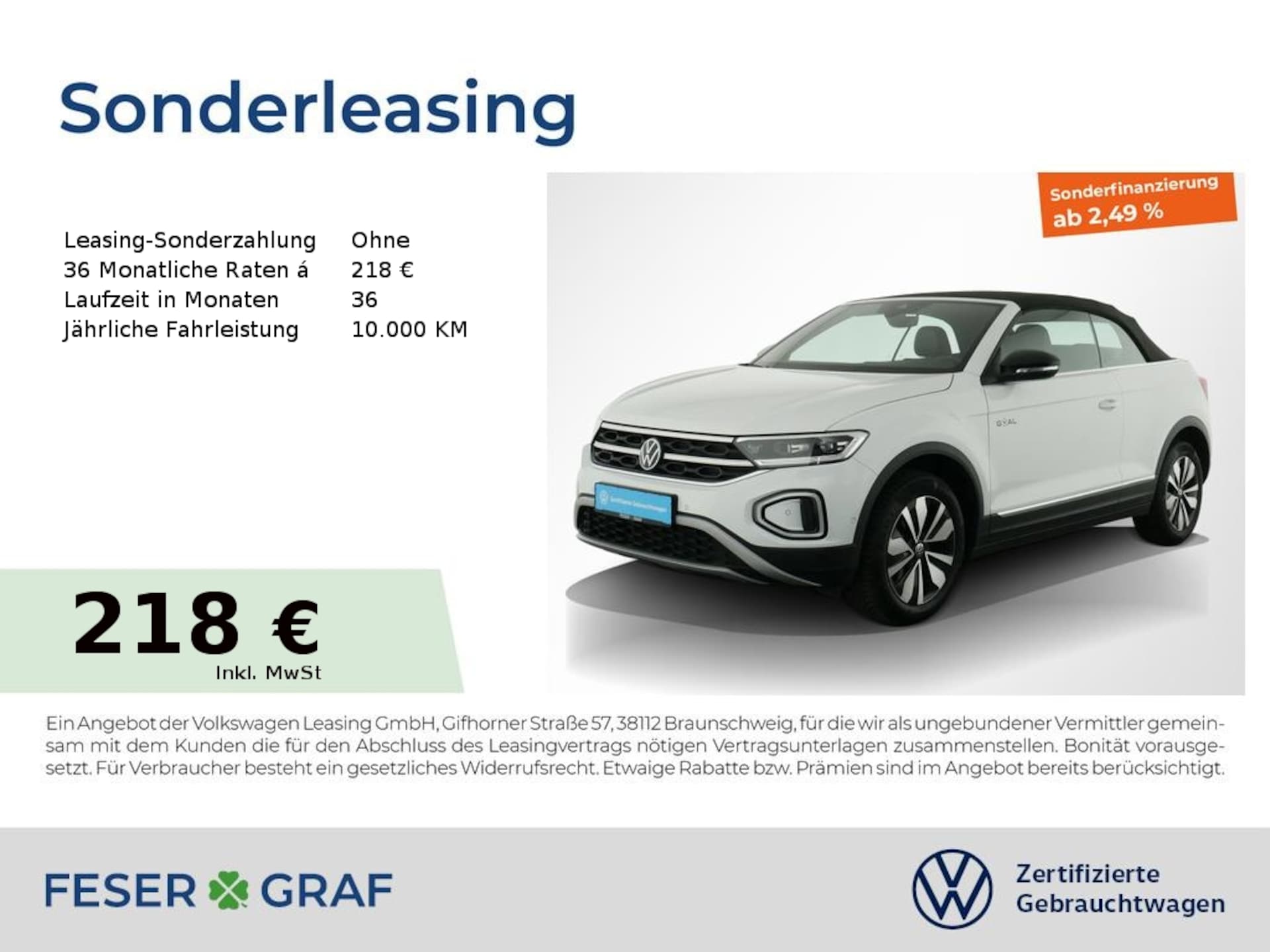 Volkswagen T-Roc Cabriolet Style