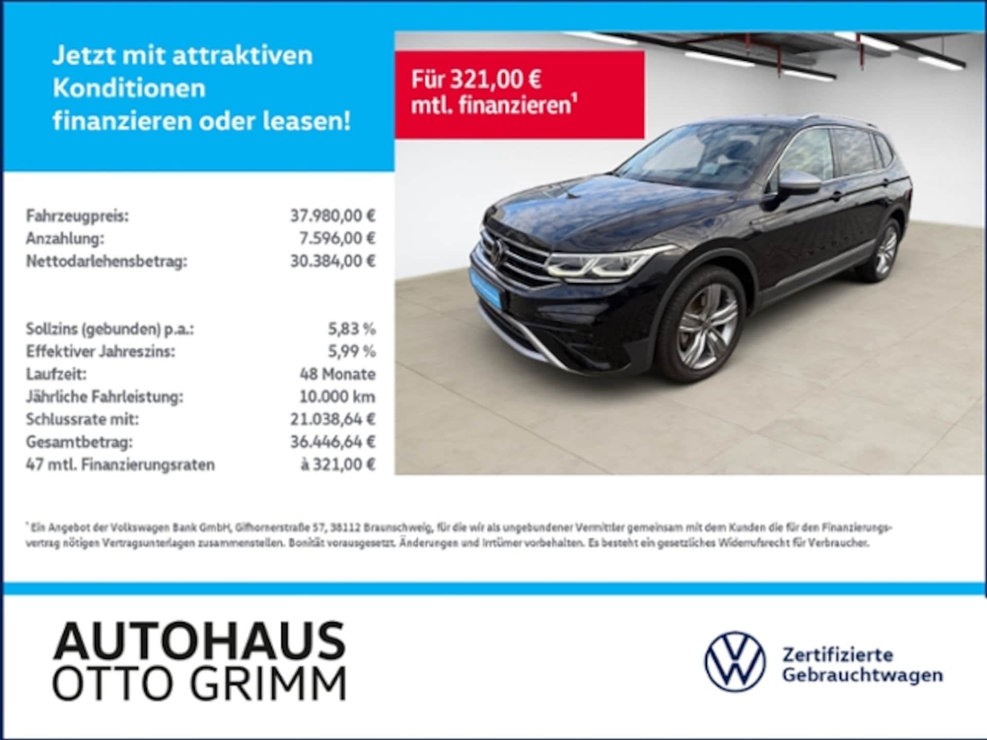 Volkswagen Tiguan Allspace Elegance