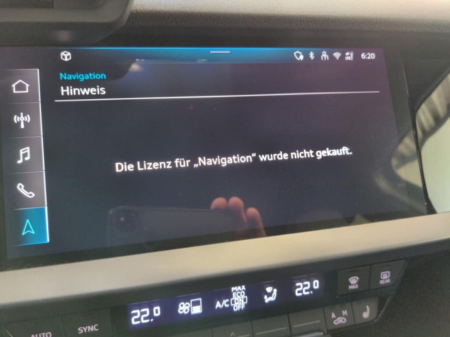Bild über Audi A3 Sportback S line 35 TFSI S tronic - für weitere Informationen kontaktieren Sie den Audi Partner
