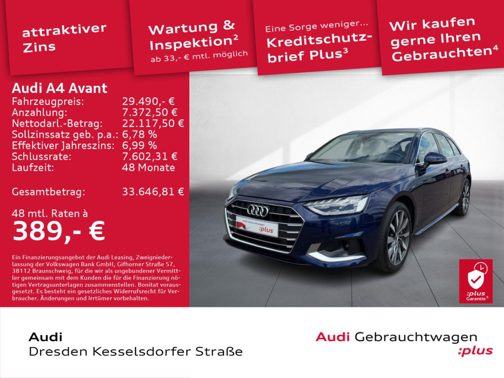 Audi A4 Avant Advanced