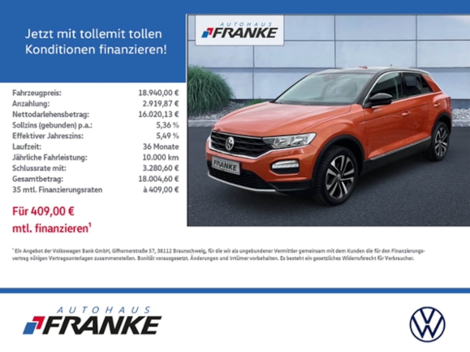 Volkswagen T-Roc IQ.DRIVE