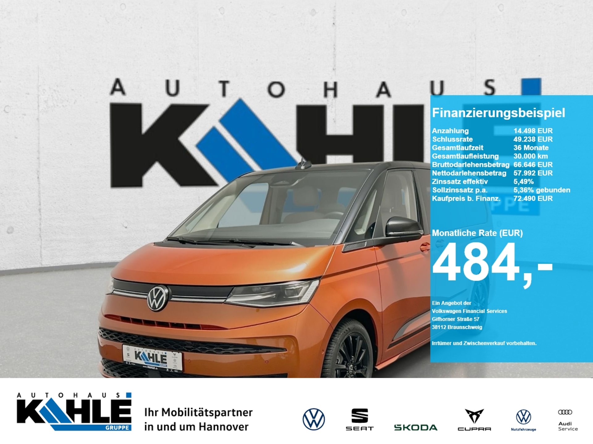 Volkswagen Multivan Langversion Life