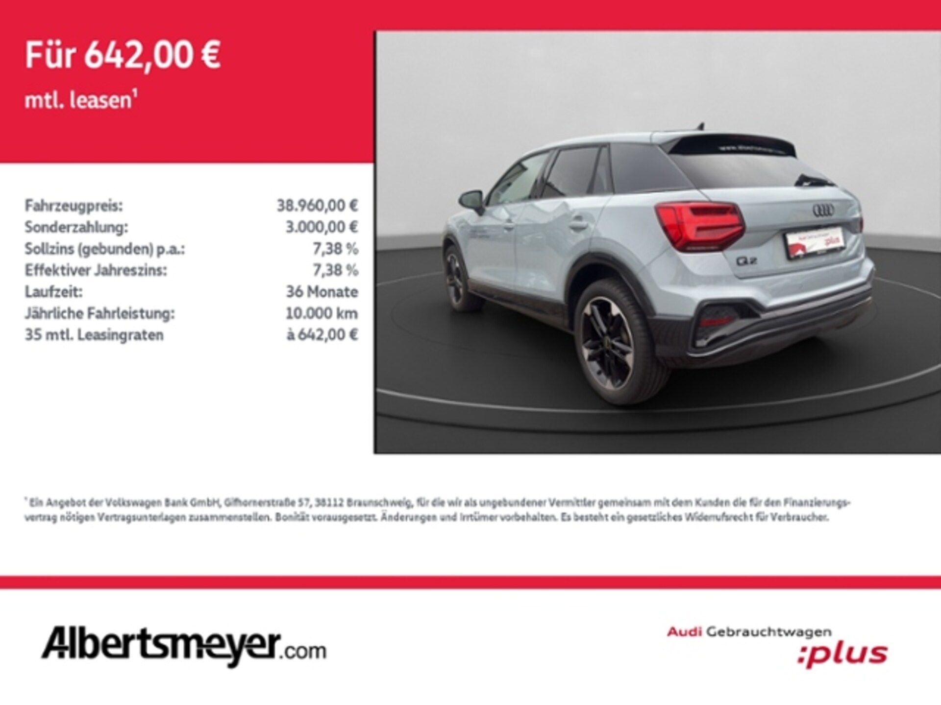 Audi Q2 S line
