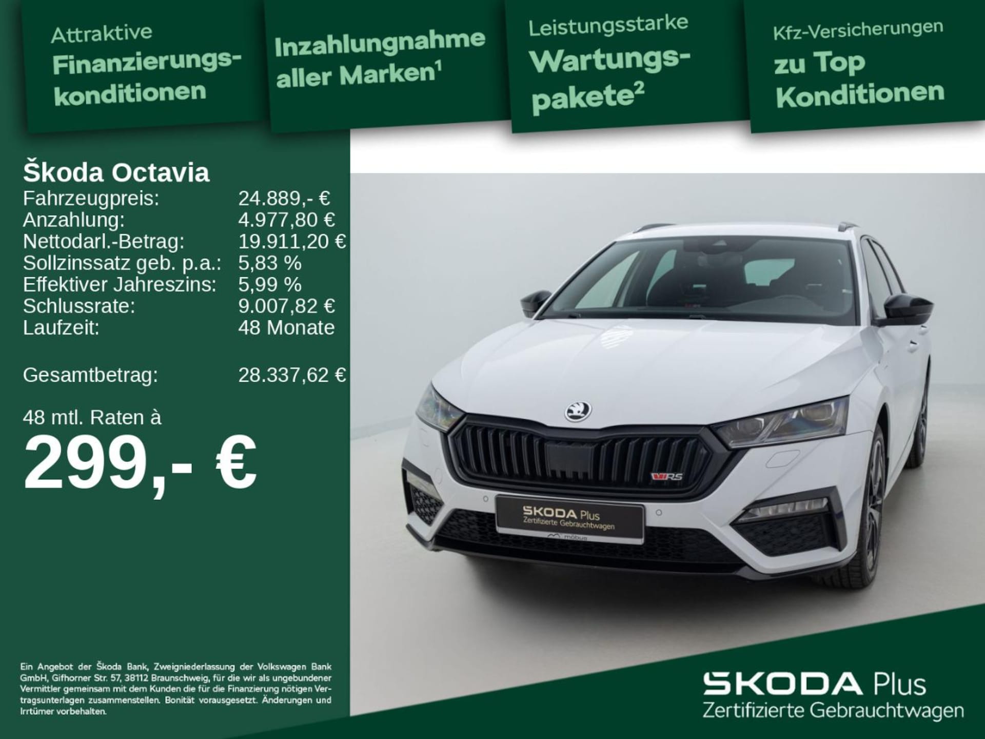Skoda Octavia Combi RS