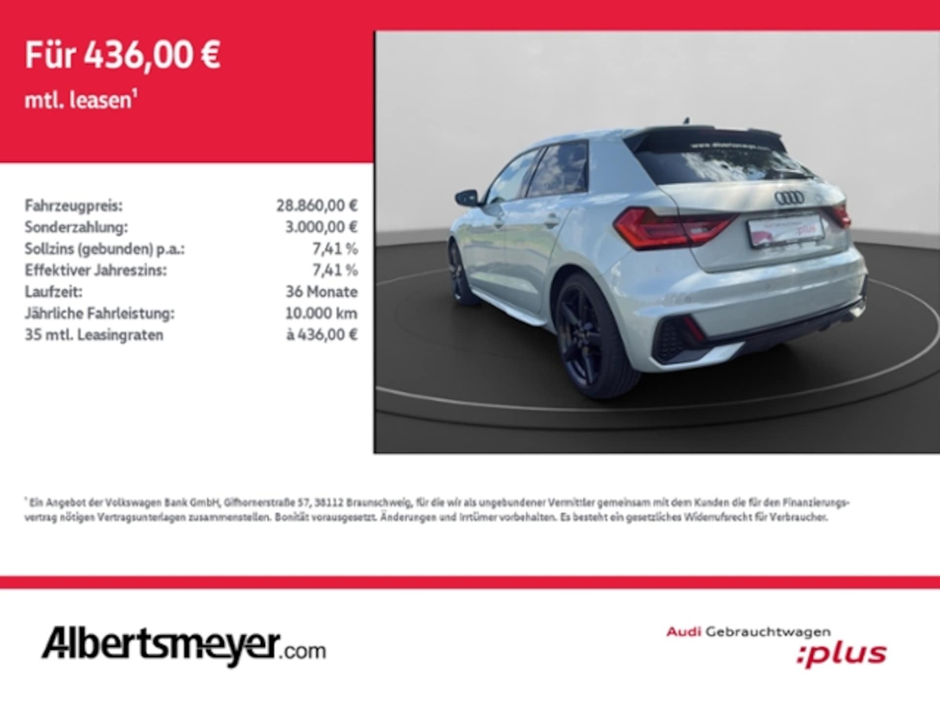 Audi A1 Sportback S line