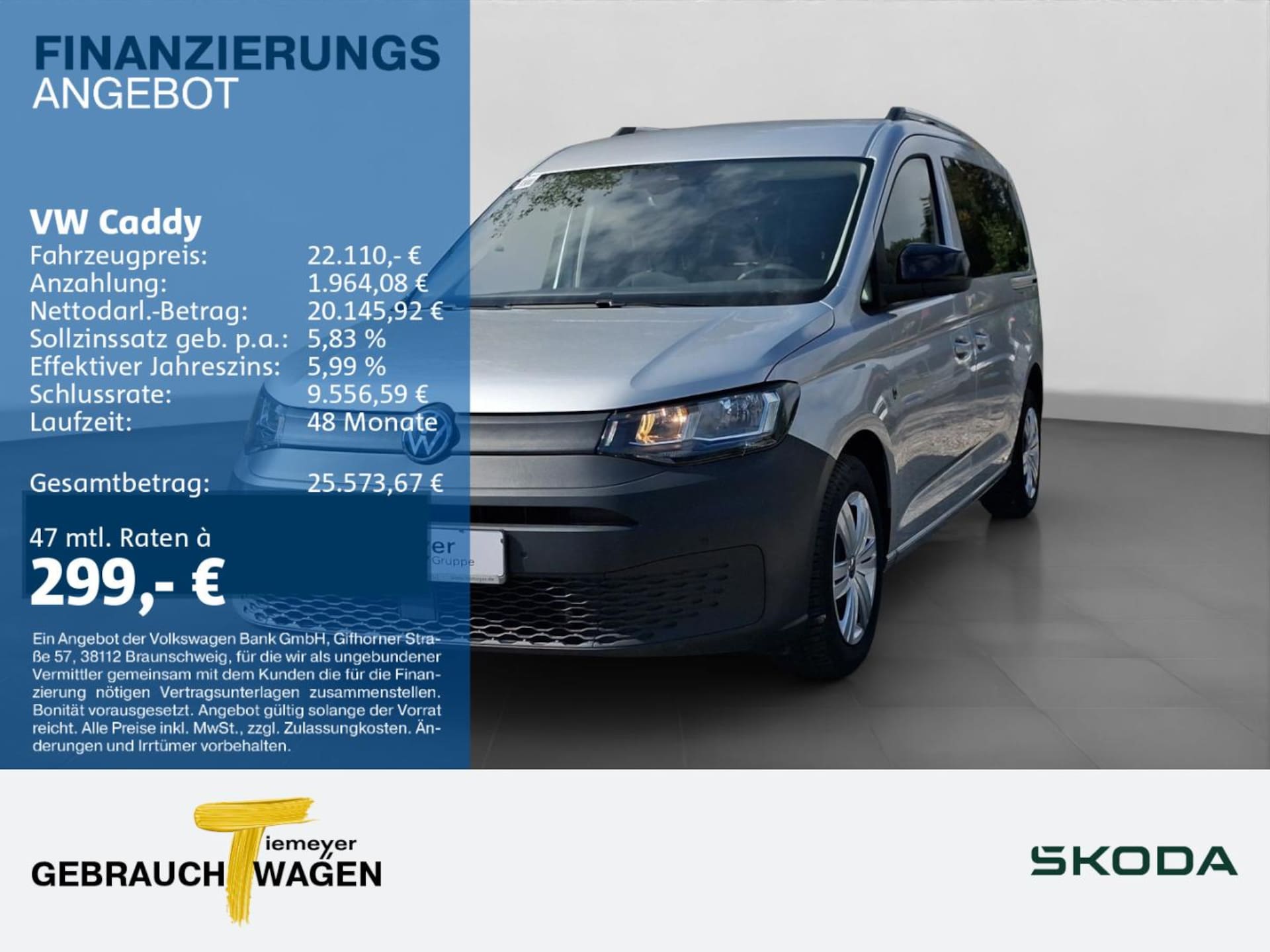 Volkswagen Caddy Maxi Basis-Modell