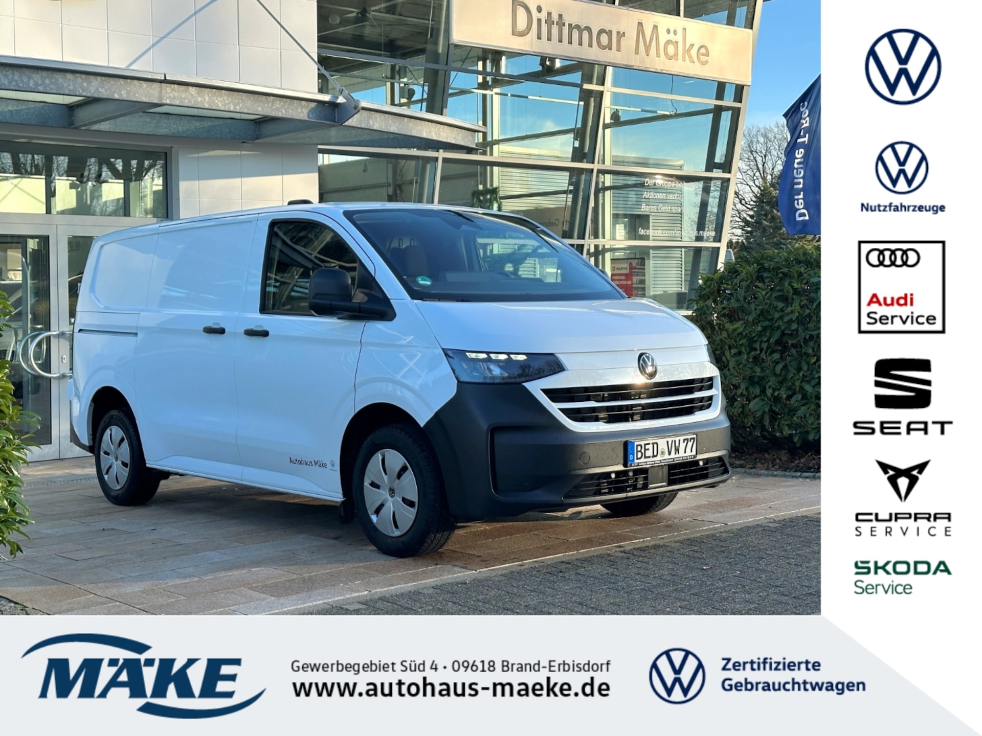 Volkswagen Transporter Kasten kurzer Radstand
