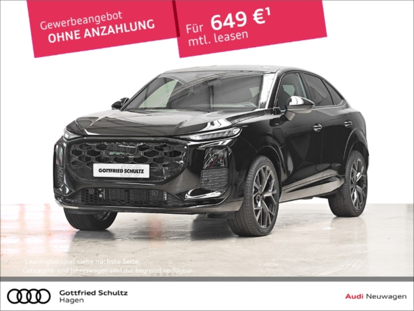 Bild über Audi Q3 Sportback e-hybrid e-hybrid 200 kW S tronic - für weitere Informationen kontaktieren Sie den Audi Partner