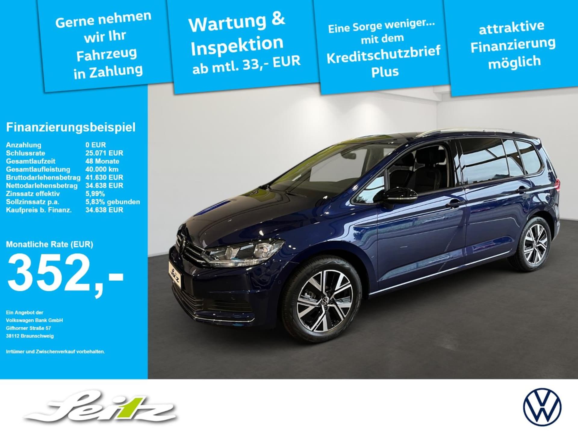 Volkswagen Touran Comfortline