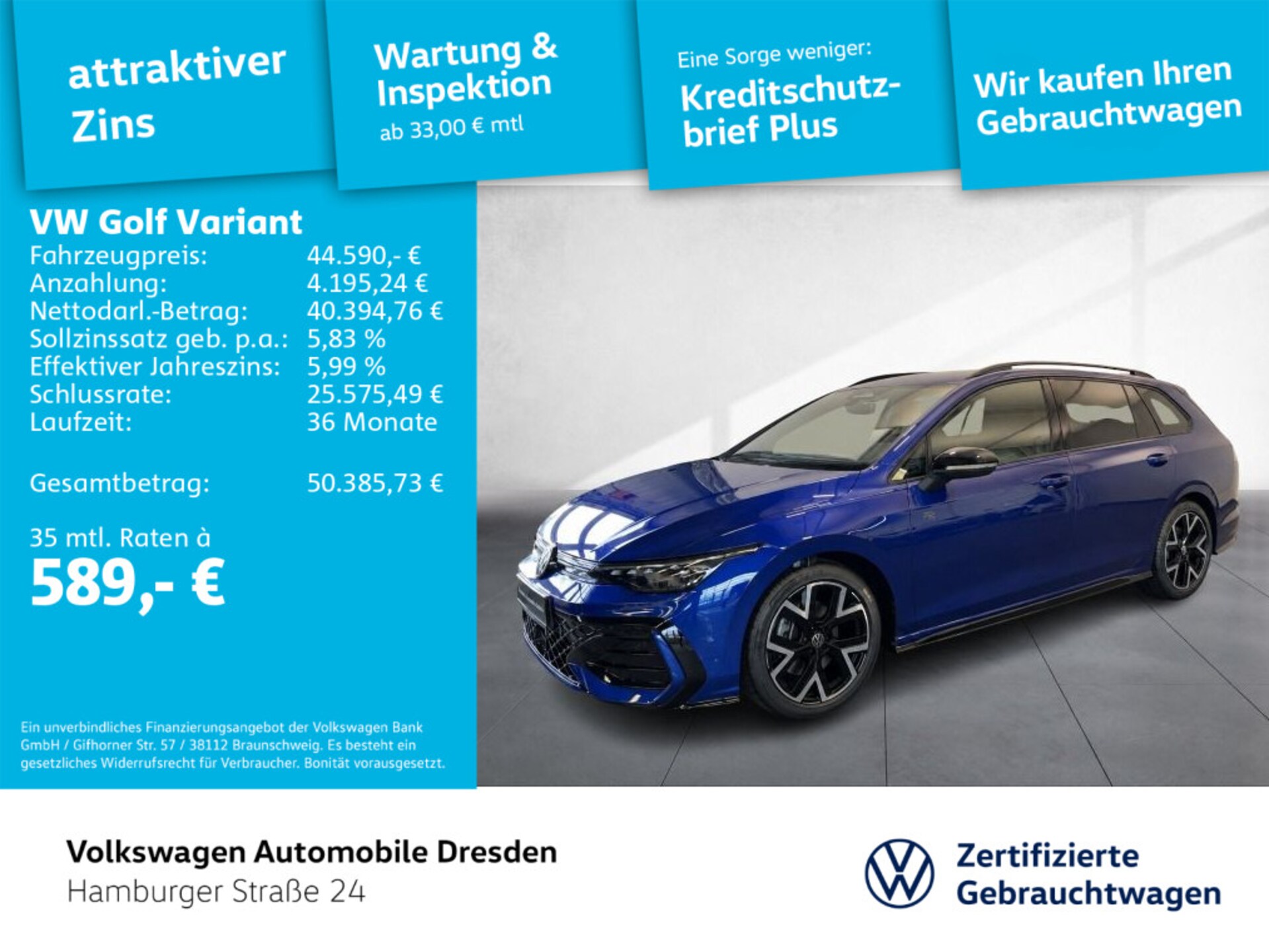 Volkswagen Golf Variant R-Line