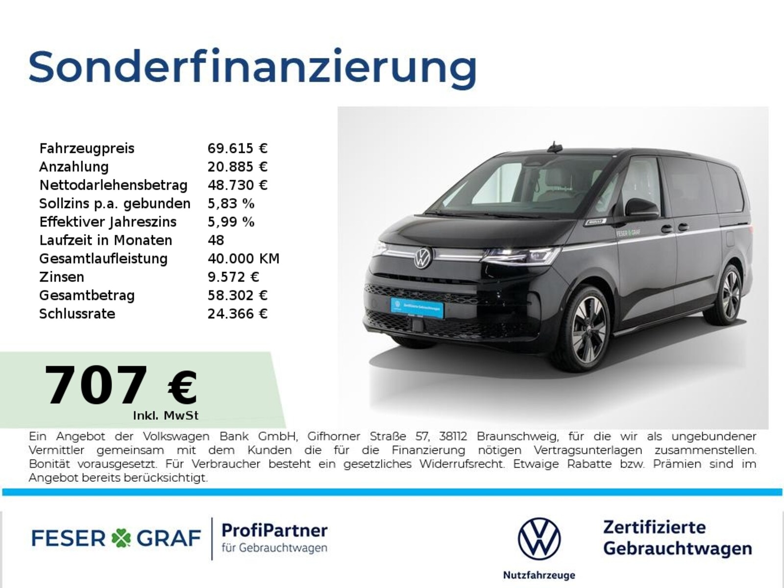 Volkswagen Multivan Langversion