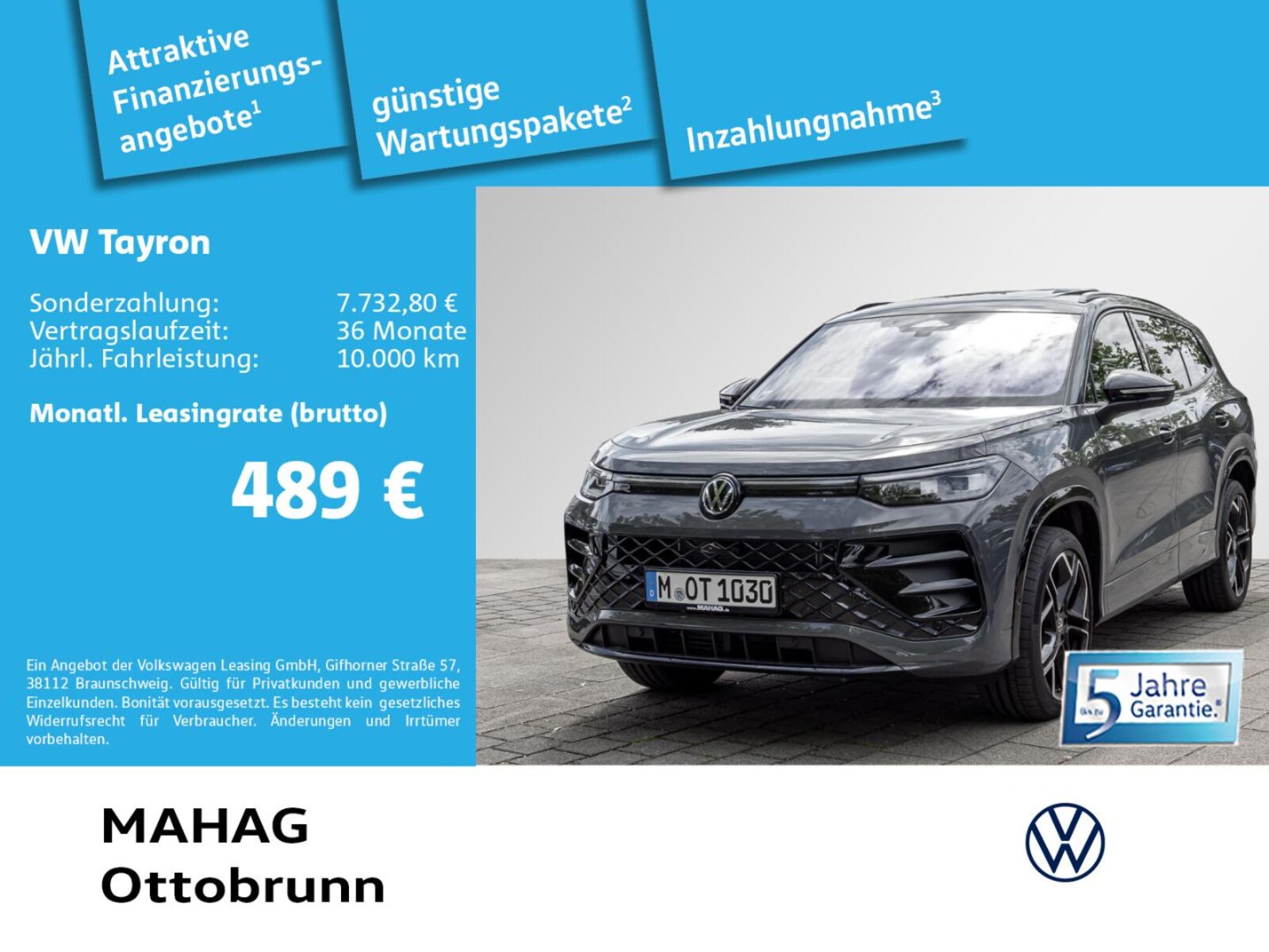 Volkswagen Tayron – Bild 2