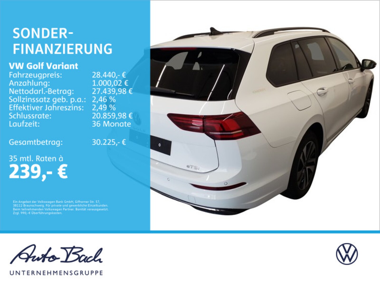 Volkswagen Golf Variant – Bild 2