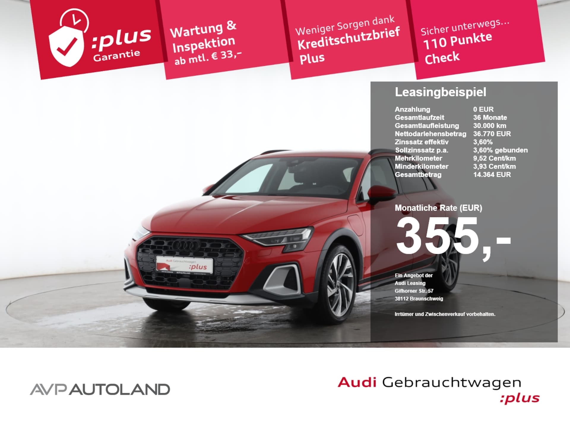 Audi A3 allstreet TFSI e