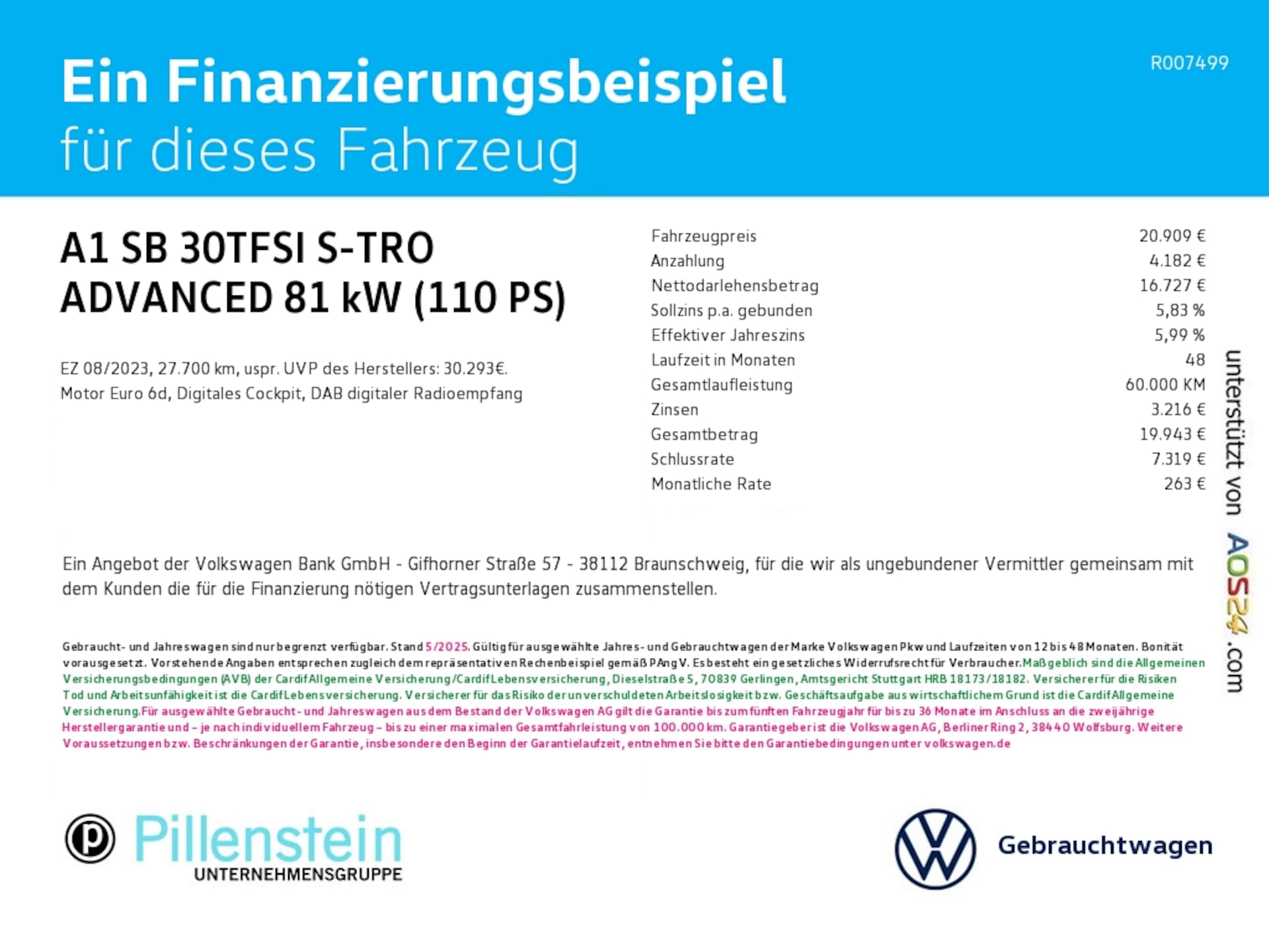 Audi A1 Sportback Advanced