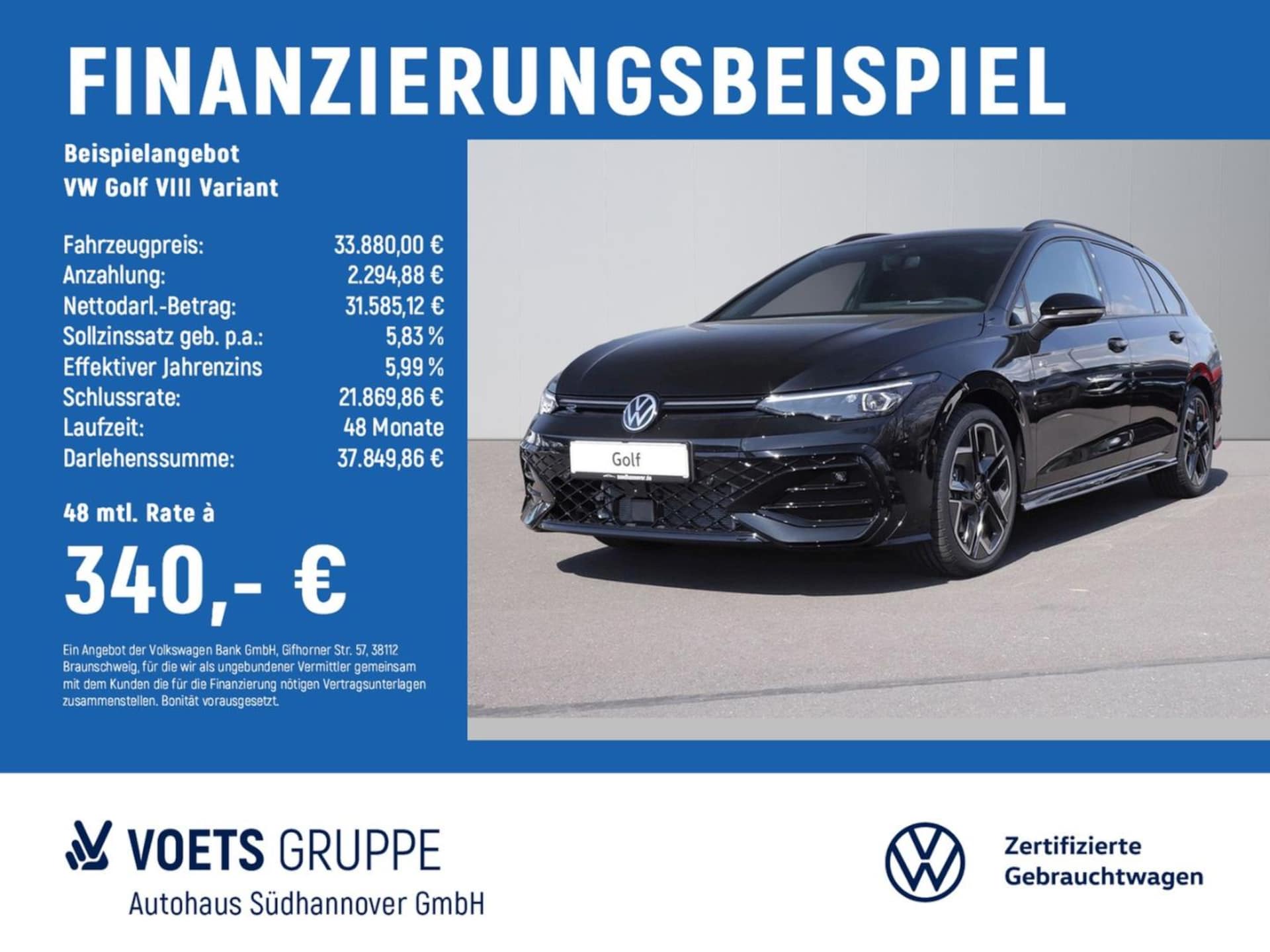 Volkswagen Golf Variant — Volkswagen Golf Variant Golf VIII Variant R-Line 2.0 TDI DSG AHK+LED+SHZ