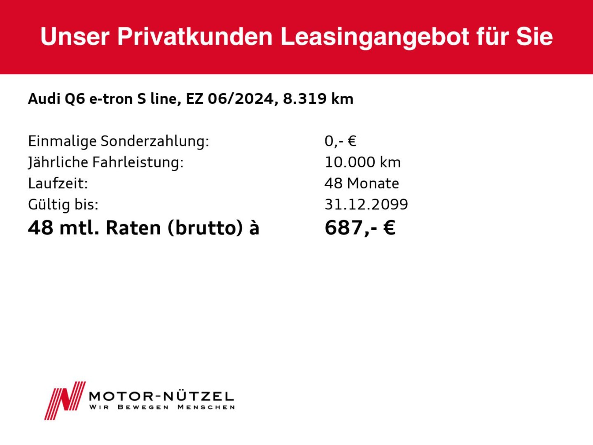 Audi Q6 SUV e-tron