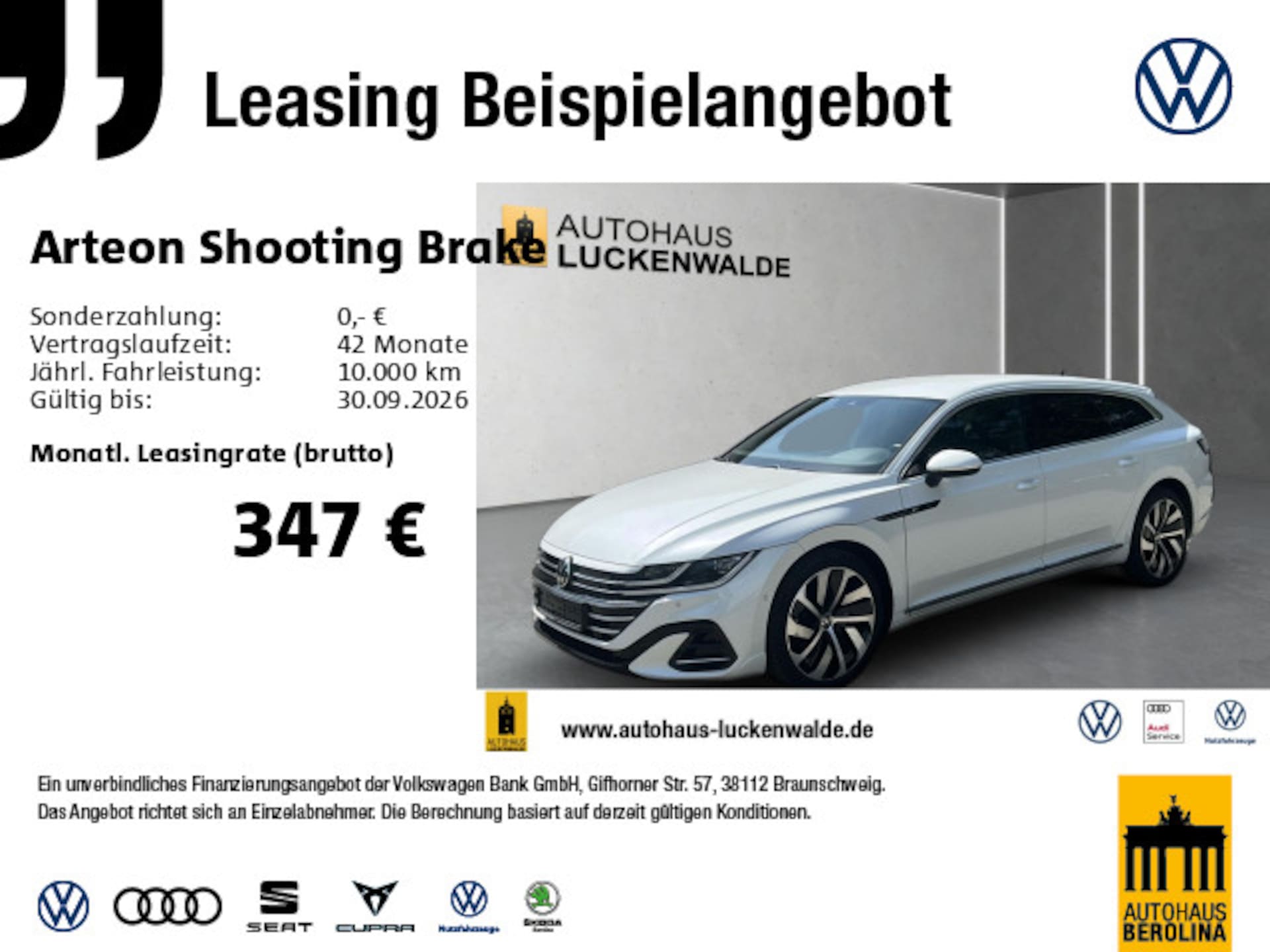 Volkswagen Arteon Shooting Brake R-Line