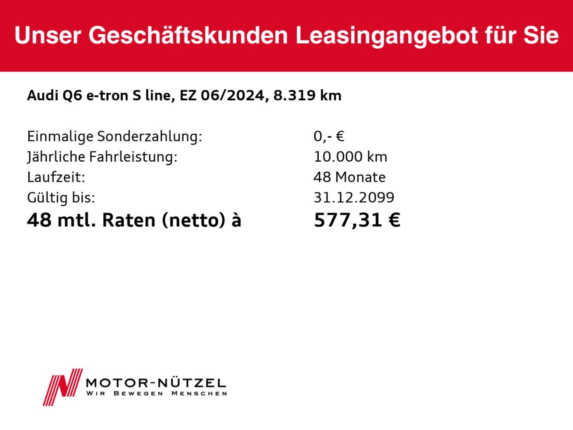 Audi Q6 SUV e-tron