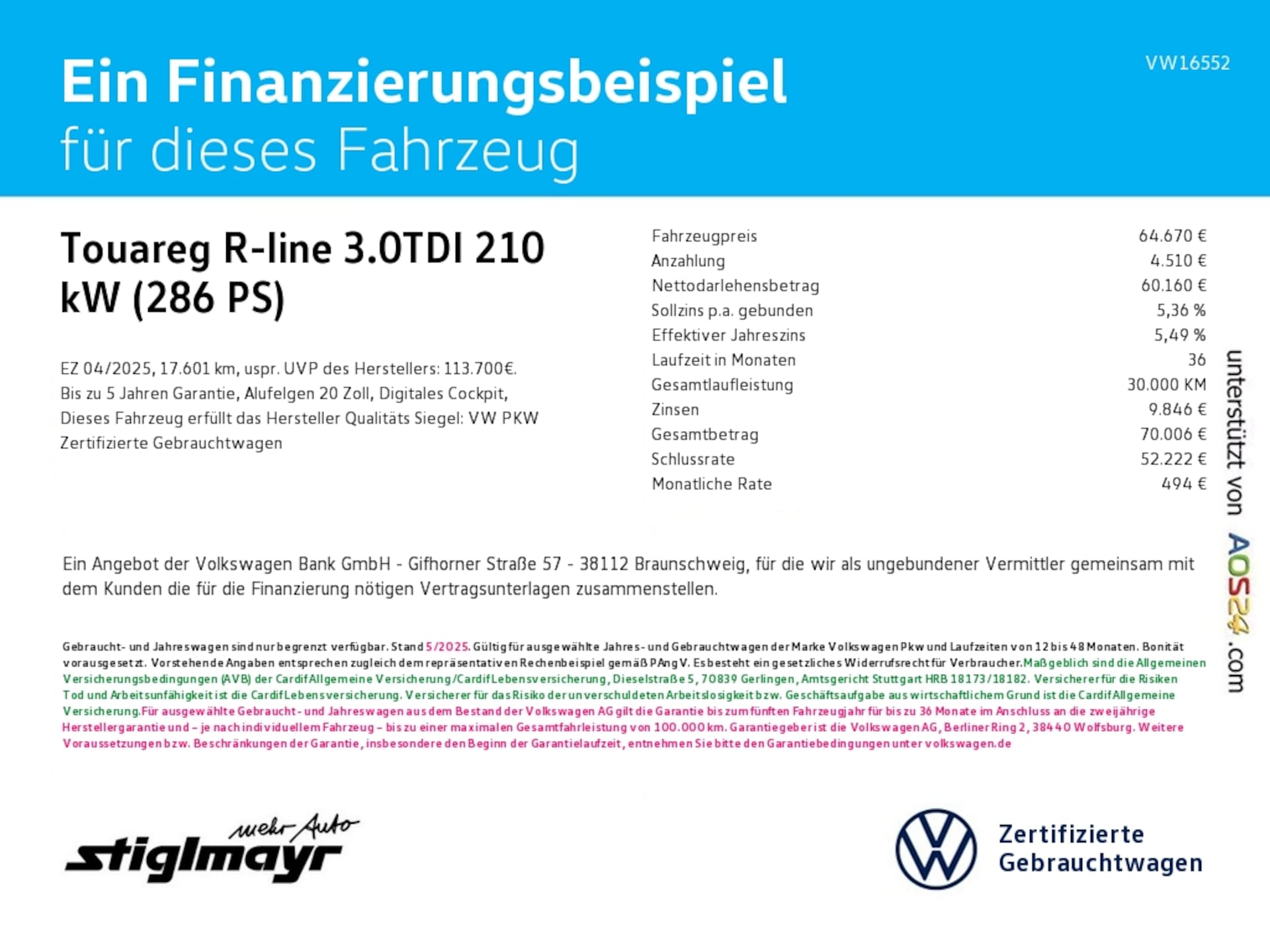 Volkswagen Touareg R-Line