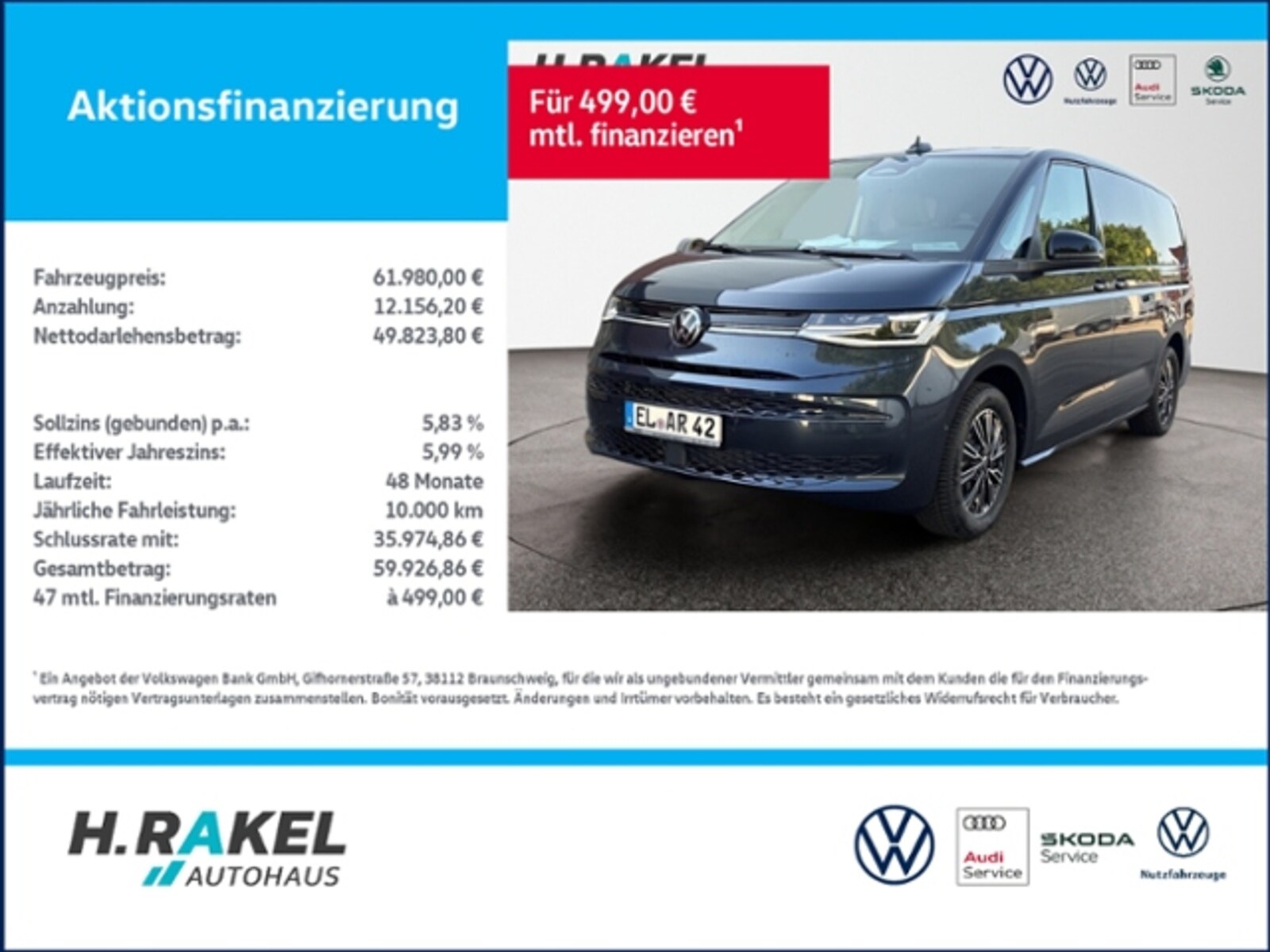 Volkswagen Multivan Langversion