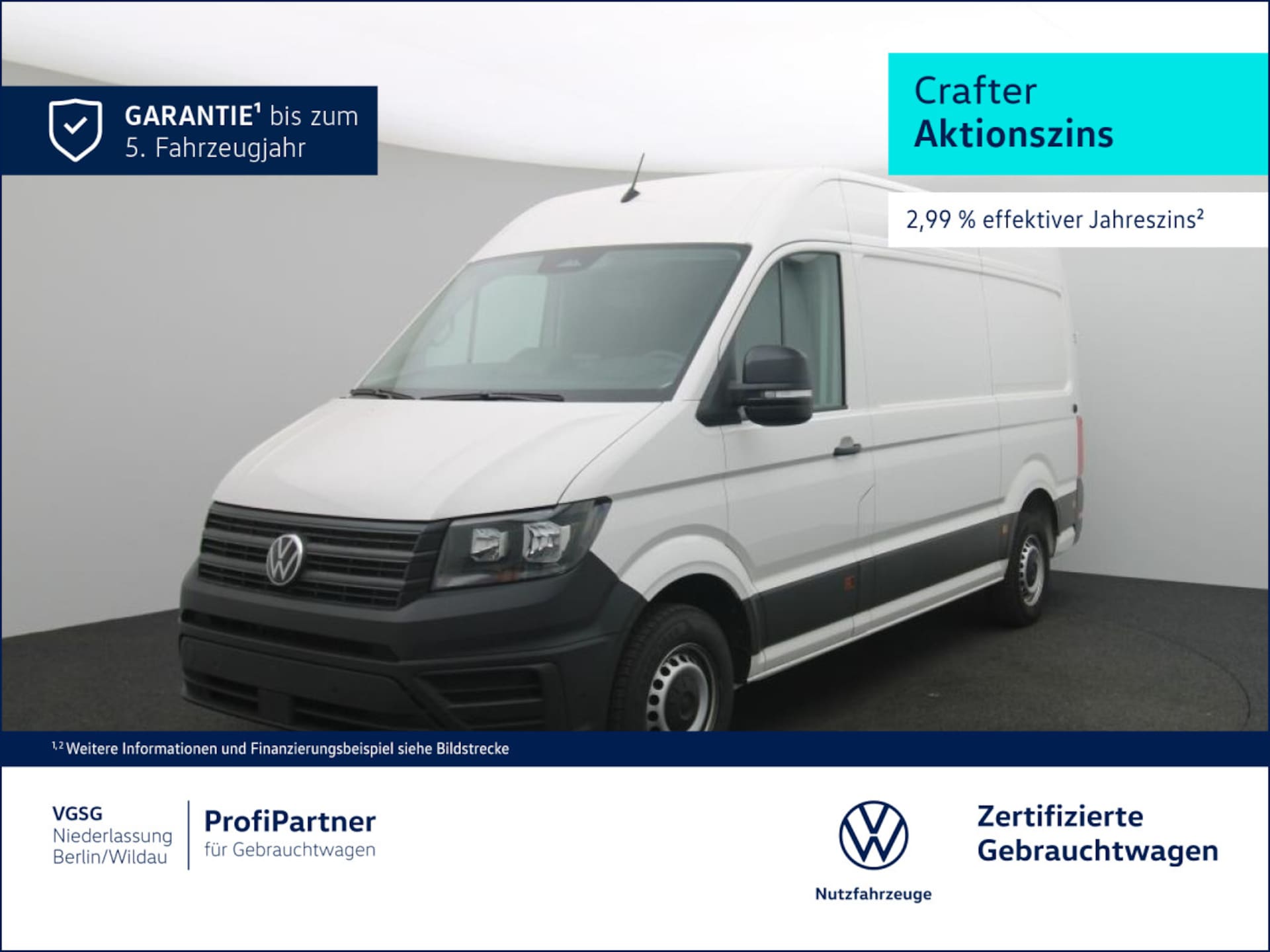 Volkswagen Crafter Kasten mittlerer Radstand