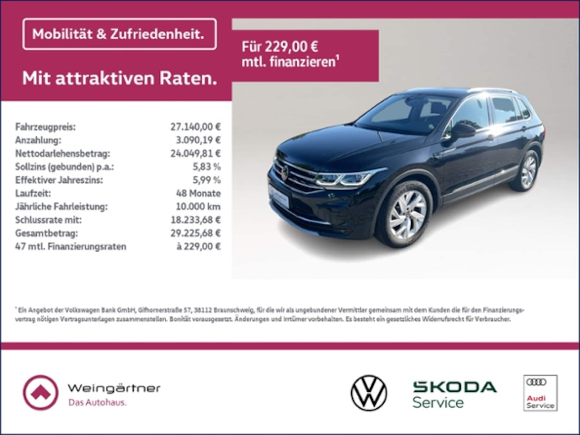 Volkswagen Tiguan Elegance