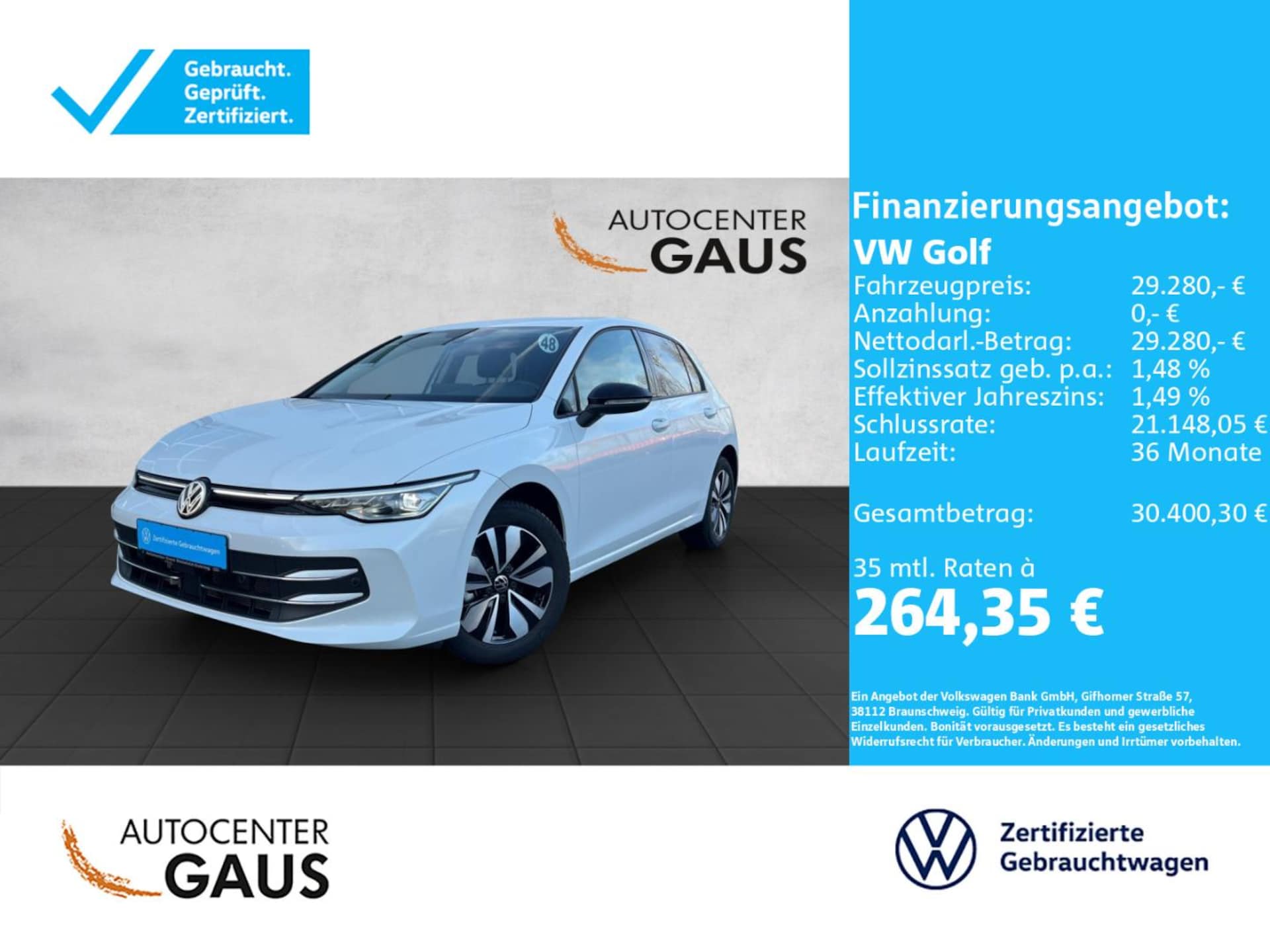Volkswagen Golf Goal