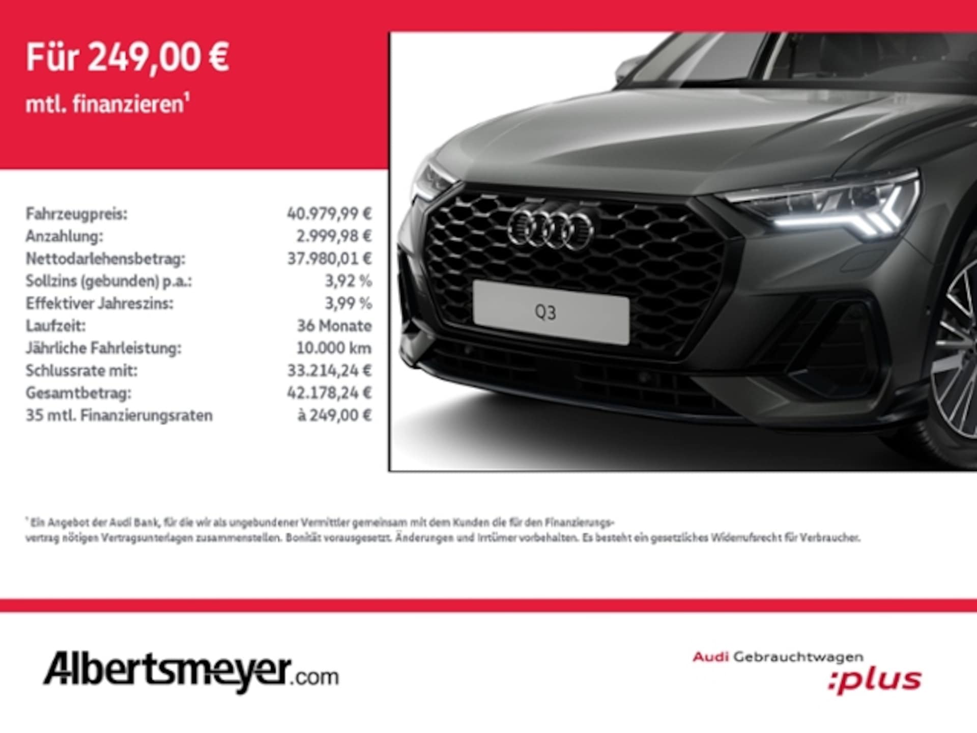 Audi Q3 Sportback