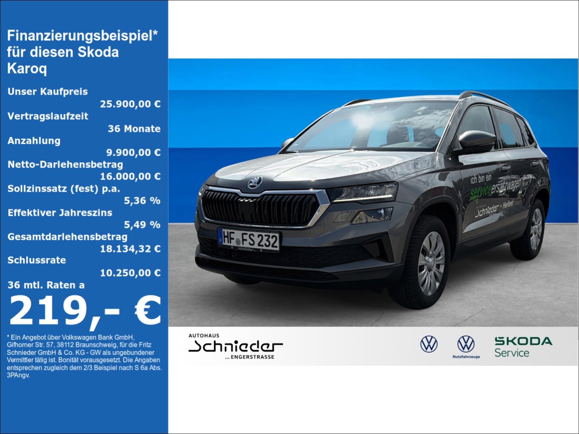Skoda Karoq 2023 — 1.5 TSI ACT Ambition Clima PDC LED