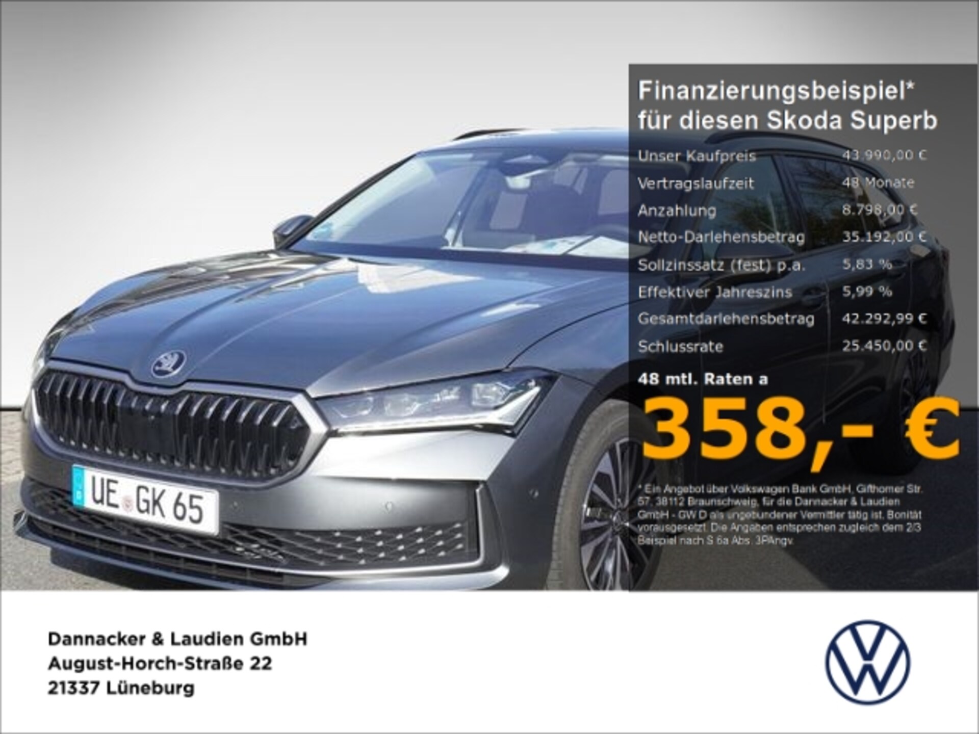 Skoda Superb Combi Selection