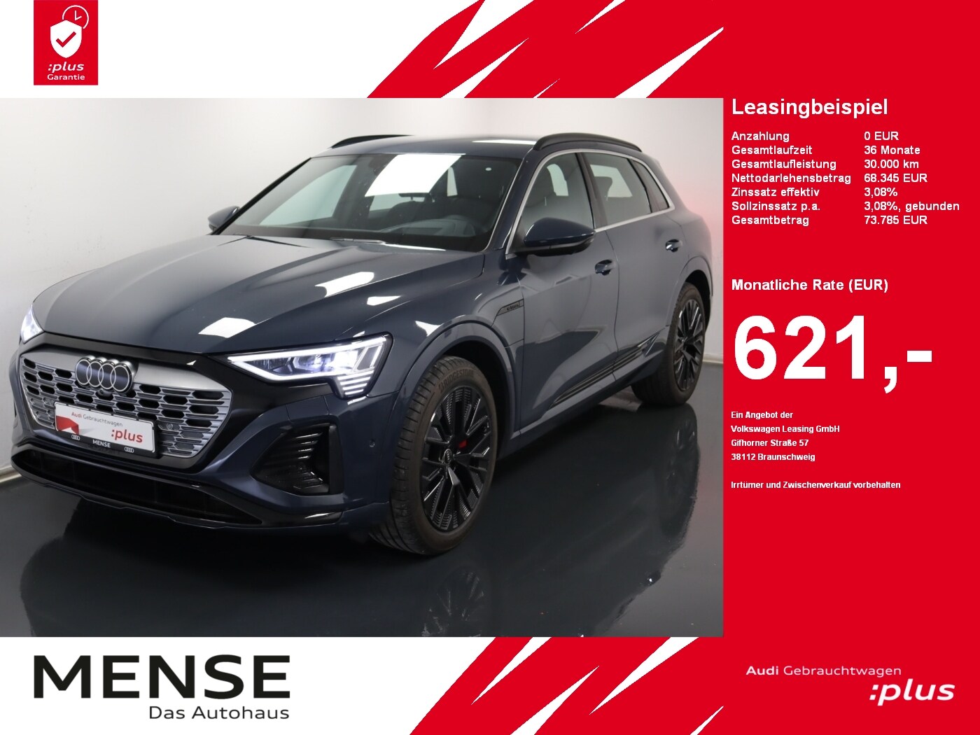 Image about Audi Q8 e-tron S line 55 e-tron quattro