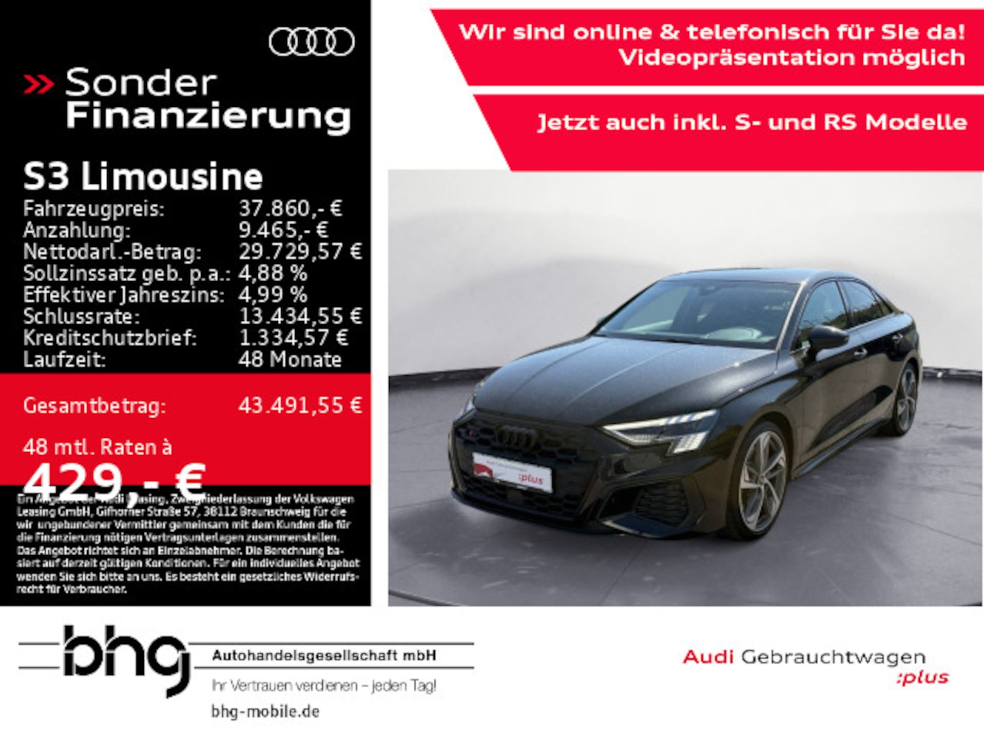 Audi S3 Limousine