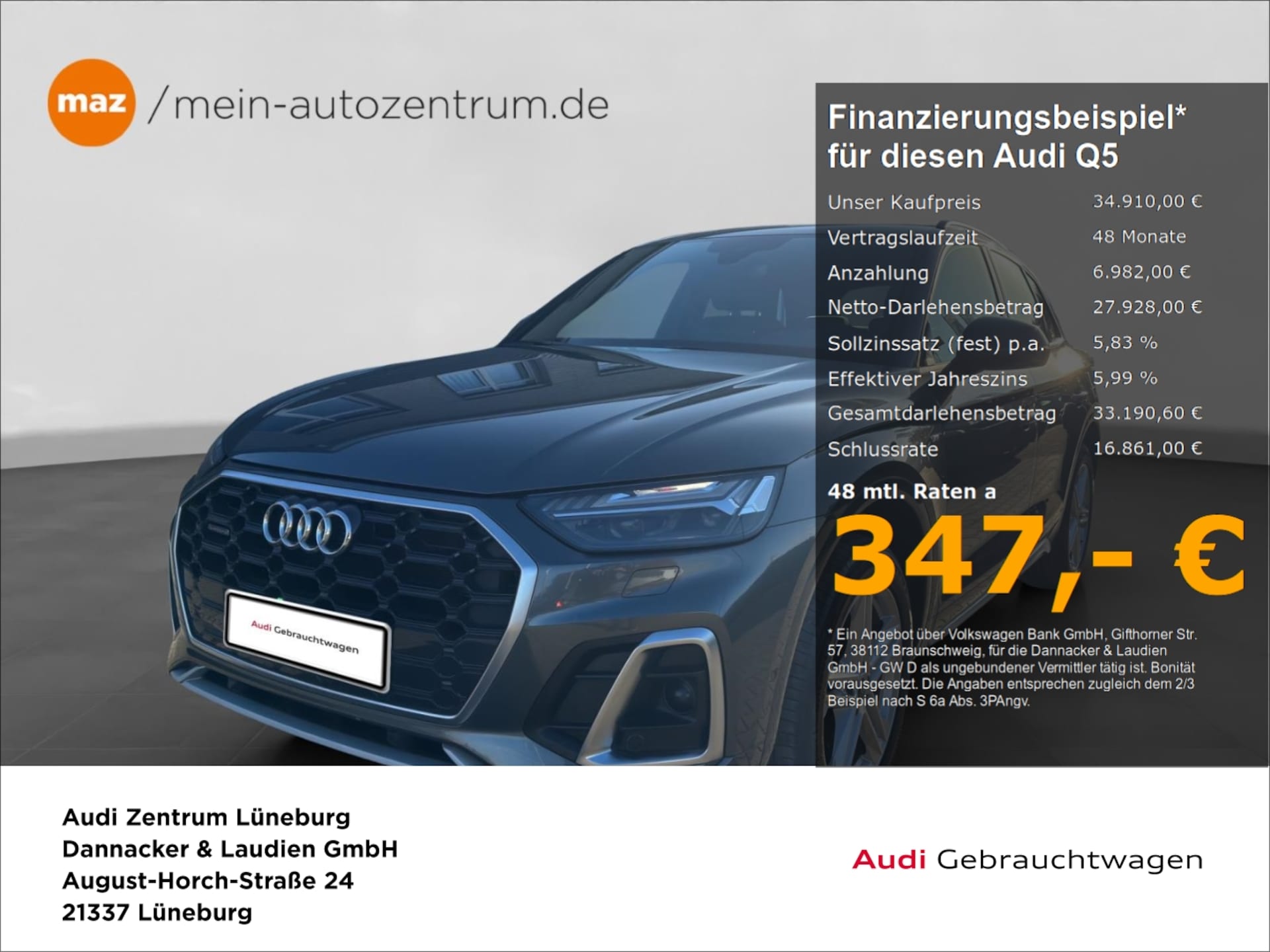 Audi Q5 TFSI e S line