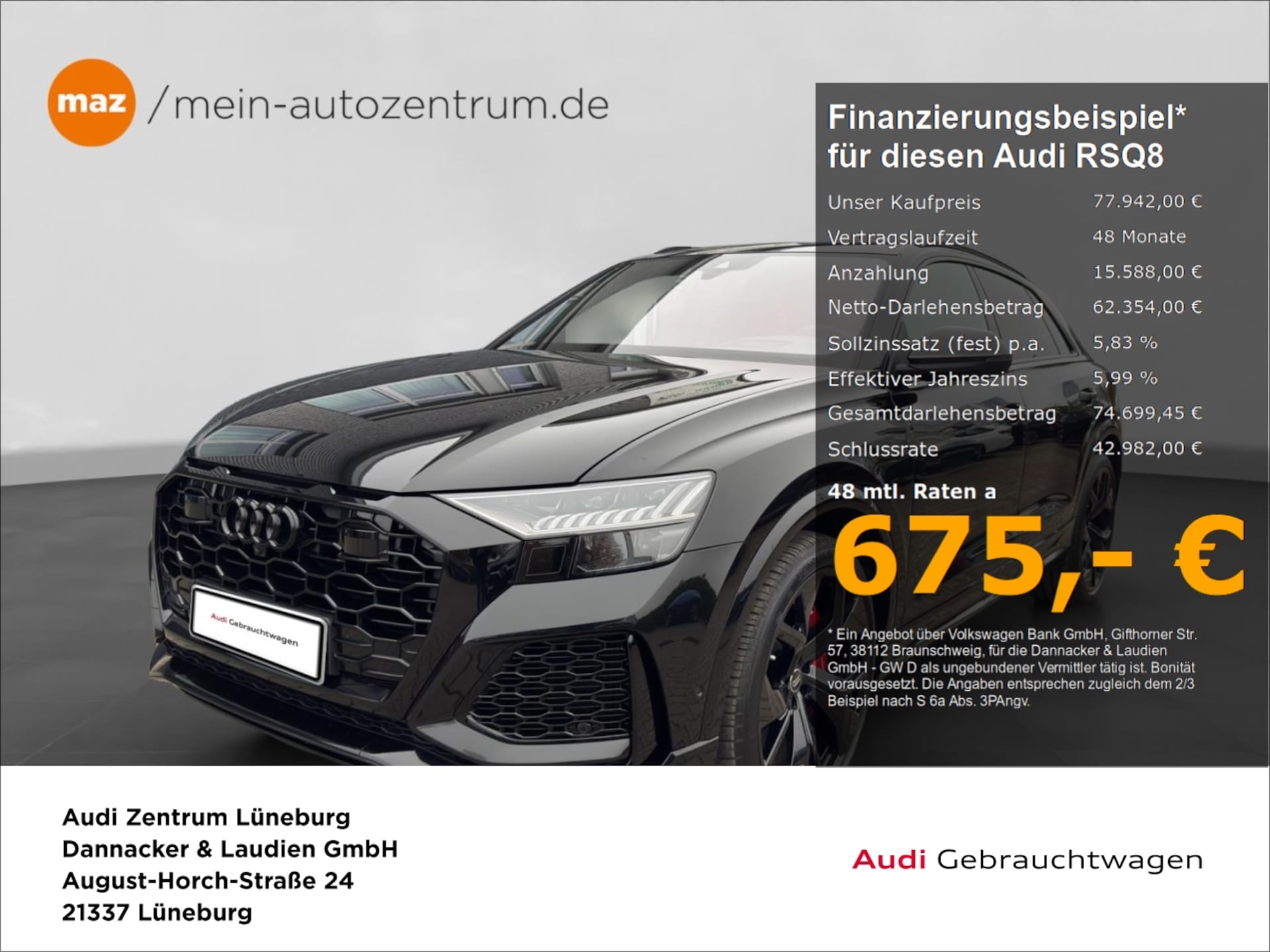 Audi RS Q8 SUV