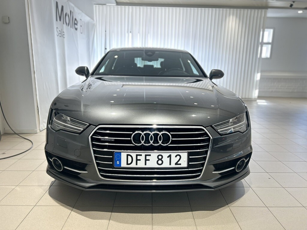Bild som visar&nbsp;Audi A7 Sportback&nbsp;A7 Sportback 3.0 TDI quattro 218 hk S tronic - för mer information kontakta din Audi Partner