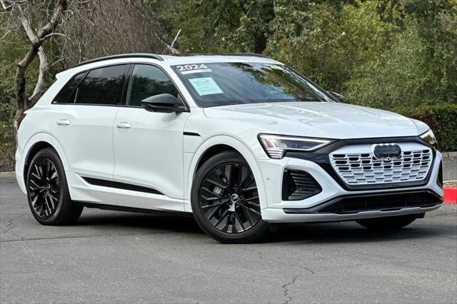 Used 2024 Audi Q8 e-tron Prestige with VIN WA16AAGE8RB019924 for sale in Rocklin, CA
