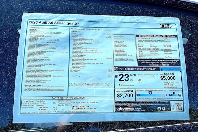 2026 Audi A6 Premium Plus - Photo 18