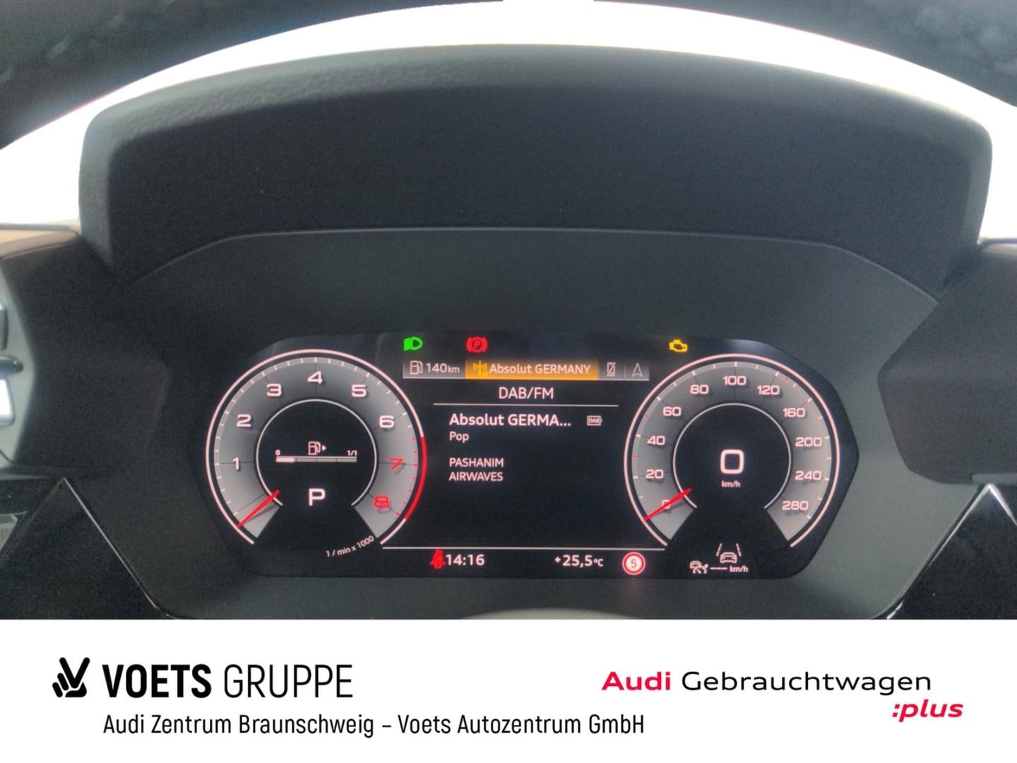 Bild über Audi A3 Sportback TFSI 110 kW S tronic - für weitere Informationen kontaktieren Sie den Audi Partner